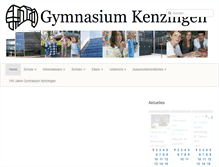 Tablet Screenshot of gymkenz.de